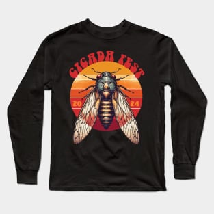 Cicada Fest Invasion 2024 Long Sleeve T-Shirt